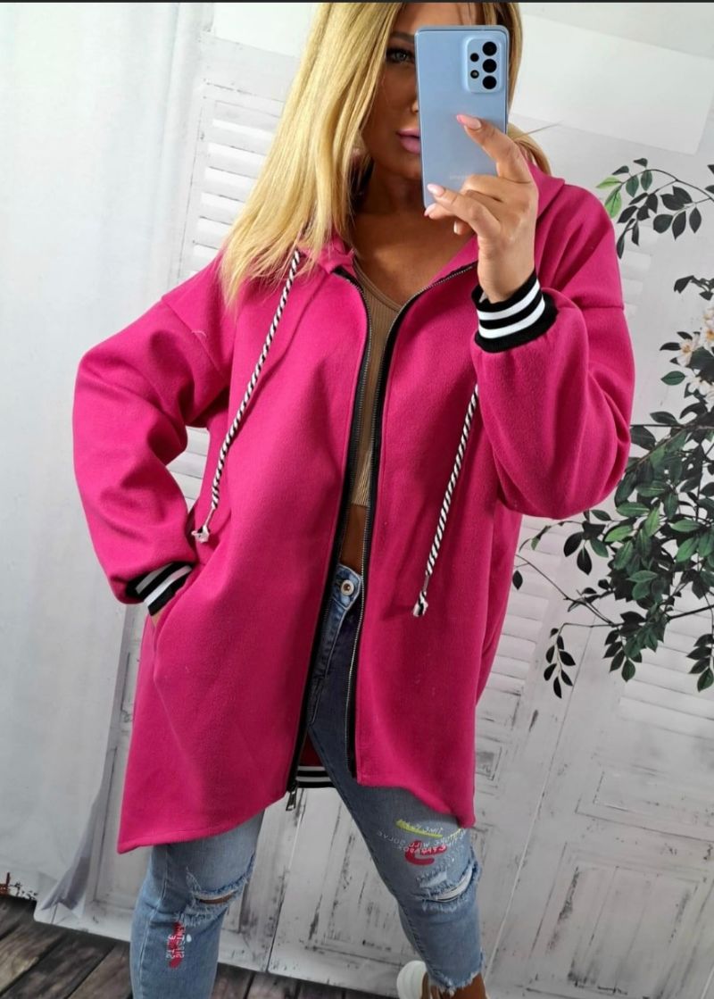 PŁASZCZ/BLUZA ROZMIAR UNIWERSALNY OVERSIZE