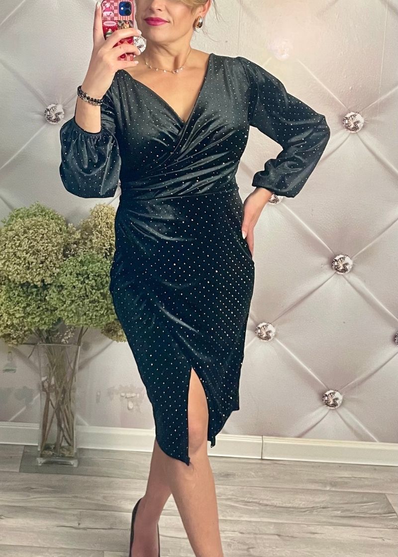 SUKIENKA BLINK-BLINK WELUROWA PLUS SIZE